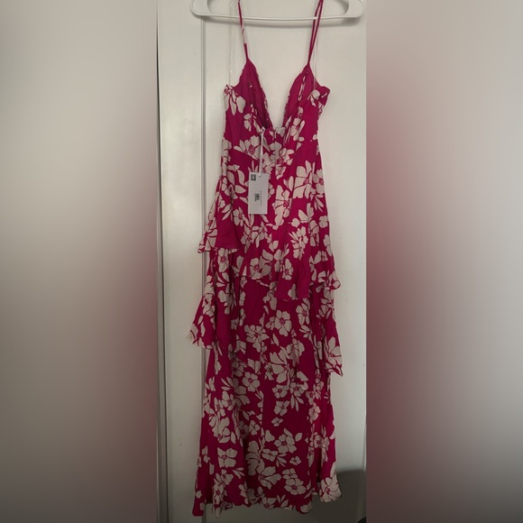 HELLO MOLLY STARGAZING GIRL MAXI DRESS PINK - Picture 5 of 7